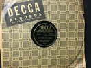 78 RPM Louis Armstrong C'Est Si Bon En Rose 1950'  Decca  Jukebox  Record Jazz