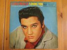 Elvis Presley Loving You - UK 1st press 1957 vinyl record 10