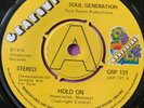 Northern Soul 45-Soul Generation-Hold On-UK Grapevine DEMO