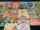 Vintage  26 Disney Children's See Hear Read Along Story Books and Records Lot