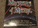 Masters Of metal LP Vinyl Sealed NEW DIO Rush Van Halen Iron Maiden Dokken Kiss