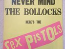 SEX PISTOLS NEVER MIND THE BOLLOCKS ORIGINAL 1977 UK PRESS SKY BLUE / WHITE  LAB