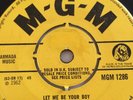 Wilson Pickett,Let Me Be Your Boy/My Heart Belongs,EX,MGM,1965,Soul,Mod, Motown