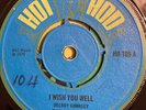 DELROY DUNKLEY I Wish You Well TONY Impossible Love HOT ROD HR109 1970 EX