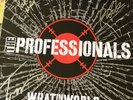 SIGNED THE PROFESSIONALS - WHAT IN THE WORLD VINYL LP NEW Myers Cook Sex Pistols