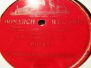 1904 Victor MONARCH MARCELLA SEMBRICH Polish PATTI SONNAMBULA piano RECORD 81047