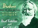 ALP 1233 S/C UK - BRAHMS - SONATAS FOR CELLO & PIANO - TORTELIER / ENGEL - EX+