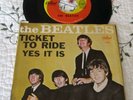 The Beatles-Ticket To Ride/Yes It Is-Vinyl 45 with Picture Sleeve