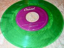 45 GREEN VINYL Norwegian Wood THE BEATLES If I Needed Someone CAPITOL NMint RARE