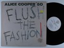 ALICE COOPER Flush The Fashion WARNER BROS LP VG++/NM promo **