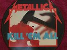 METALLICA Kill 'em All Picture Vinyl LP 1983 NEU Slayer Sodom Megadeath Metal 1a