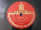 Jeanne Gautier Violin Rare 78RPM Vertical Cut Odeon 10