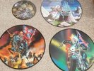4 Iron Maiden Picture Discs