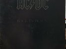 AC/DC – Back In Black -1980 textured matte surface title LP record excellent