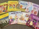 Disney classics vinyls with storybook (sold as a lot)