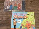 CHRISTMAS WITH THE CHIPMUNKS LP LM 1071 & Chipmunk Punk 1980 Vinyl Record