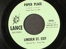 LINCOLN STREET EXIT: paper place / who's been driving my little yellow taxi cab