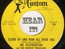 TX Bluegrass Bopper 45 JOEY FEATHERSTON Cloud Up / Easy To Say CUSTOM hear