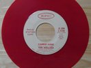 RED VINYL 45 THE HOLLIES CARRIE-ANN / THE TREMELOES SILENCE IS GOLDEN 1967 VG+
