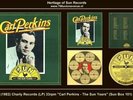 CARL  PERKINS  - THE  SUN  YEARS  BOX-SET (SUN BOX 101  UK  1982)  w/ BOOKLET
