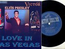 ELVIS PRESLEY   ORIGINAL  JAPAN EP LOVE IN L.VEGAS  IN NEW GLOSSY COVER COVER