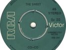 The Sweet ?– Co Co 1971 Sg32  RCA GREEK 1st PRESS VG+ 7'' GLAM ROCK POP RAREST