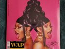 SEALED Cardi B WAP Limited Stamp Signed GOLD LP Vinyl Megan Thee Stallion Music