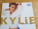 Kylie minogue rhythm of love lp with hype sticker and original rare poster