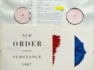 NEW ORDER . substance Double LP white label TEST PRESS Factory GER Joy Division