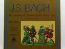 DEVY ERLIH - JS BACH sonata no.1 & partita no.1 for violin solo ADES LP