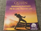 QUEEN - BOHEMIAN RHAPSODY - NEW & SEALED LTD PURPLE/YELLOW VINYL 7