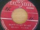 Reggae 45 - Delroy  Wilson - Down In My Heart - The skatalites - Dr. KILDARE