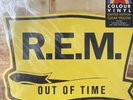 R.E.M. REM OUT OF TIME CLEAR YELLOW LP BRAND NEW Unsealed in foil