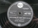 ELVIS PRESLEY 78 RPM SANTA BRING MY BABY BACK TO ME UK RCA 1025 FREE UK P&P