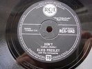ELVIS PRESLEY 78 RPM DON'T / I BEG OF YOU UK RCA 1043 EX FREE UK P&P
