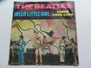 THE BEATLES   45  HELLO LITTLE GIRL   /  THREE COOL CATS GREEN VINYL