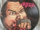 Anthrax RARE Fistful Of Metal Picture Disc - First UK Press - MFN 14P Metallica