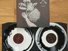 HARAKIRI FOR THE SKY - MAERE LP ltd 99 - weiß schwarz ink spot colored