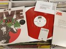 ac dc ac/dc live from the atlantic studios 100 copie red vinyl lp insert