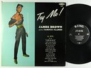 James Brown & The Famous Flames - Try Me LP - King Small No Crown Mono DG
