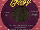 Original Martha & The Vandellas / Come And Get These Memories / Gordy 45 VG++