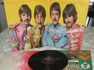 The BEATLES Sgt Pepper, 1967 MONO LP UK1st press with cutout and red flame inner