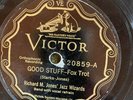 Victor 20859 Richard M. Jones Jazz Wizards GOOD STUFF  78 rpm 1927 Hot Jazz  E-