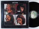 BEATLES Let It Be APPLE LP VG+ japan 1976 reissue w/ insert gatefold SHRINK  