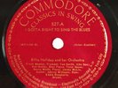 Billie Holiday I Gotta Right To Sing The Blues/Yesterdays Commodore 527 78RPM
