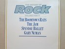 THE HISTORY OF ROCK. GARY NUMAN,THE JAM,SPANDAU BALLET,BOOMTOWN RATS 2XLP
