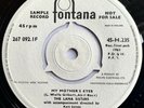DUSTY SPRINGFIELD - THE LANA SISTERS - My Mother’s Eyes WHITE LABEL PROMO SINGLE