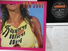 LP BON JOVI Slippery When Wet 28PP1025 MERCURY JAPAN Vinyl
