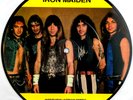 IRON MAIDEN INTERVIEW PICTURE DISC - MADE IN ENGLAND - ADRIAN SMITH - NEAR MINT