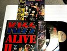 Alive II vol 2 by Kiss 2x LP w booklet     Vg to VG+
